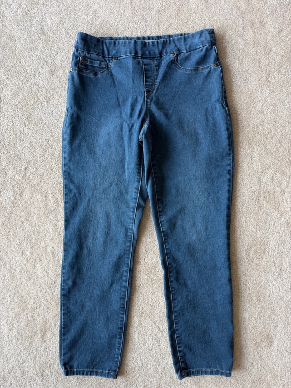 Tribal “Audrey” mid-rise ankle jeggings